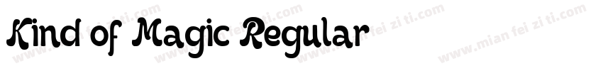 Kind of Magic Regular字体转换